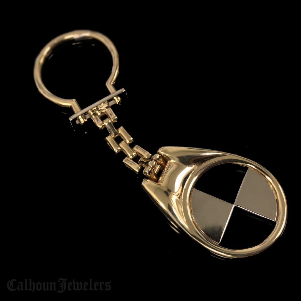 BMW 14 Karat Gold Key Ring - Calhoun Jewelers